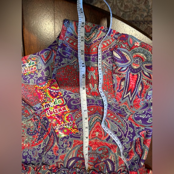 Colorful Paisley Dress - Picture 10 of 16